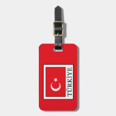 Étiquette À Bagage Türkiye (Devant Vertical)