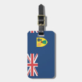 Étiquette À Bagage Turks and Caicos (Devant Vertical)