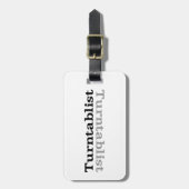 Étiquette À Bagage Turnstitut ʇ sılqɐ ʇ ud n (Devant Vertical)