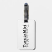 Étiquette À Bagage Turnstitut ʇ sılqɐ ʇ ud n (Dos Vertical)