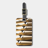 Étiquette À Bagage Tuyaux d'organe (Devant Vertical)