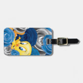 Étiquette À Bagage TWEETY™ Avec Roses (Devant horizontal)