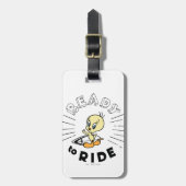 Étiquette À Bagage TWEETY™ Surfboard - Prêt à rouler (Devant Vertical)