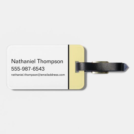 Étiquette À Bagage TWEETY™ Surfboard - Prêt à rouler (Dos horizontal)