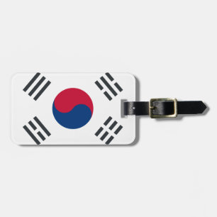 Étiquette À Bagage Twitter emoji - South Korea Flag