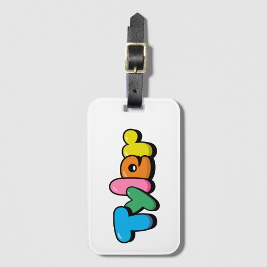 Étiquette À Bagage Tyler (Devant Vertical)