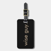 Étiquette À Bagage type sage (Devant Vertical)