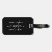 Étiquette À Bagage Typographie de Wifey (Dos horizontal)