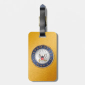 Étiquette À Bagage U.S. Étiquette de bagage de marine (Dos Vertical)