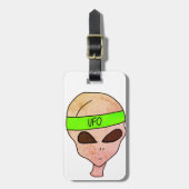 Étiquette À Bagage Ufo (Devant Vertical)