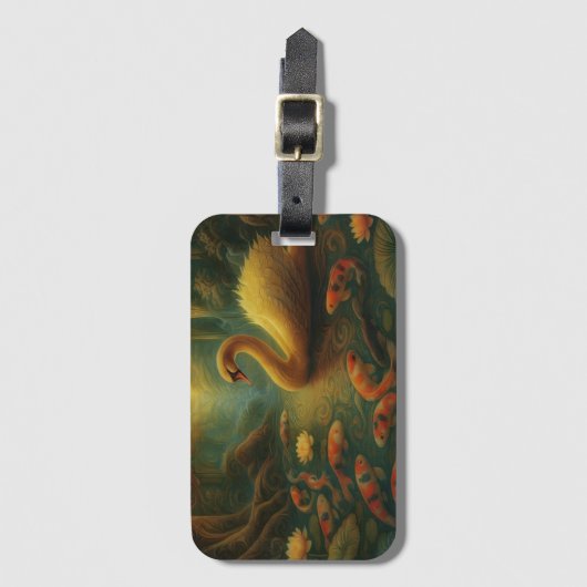 Étiquette À Bagage Ugly Duck  (Devant Vertical)