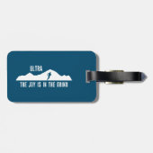 Étiquette À Bagage Ultra, La Joie Est Dans Le Jeu (Dos horizontal)