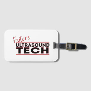 Étiquette À Bagage Ultrasound Tech