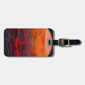 Étiquette À Bagage Un Astronaute Sur Mars (Devant horizontal)