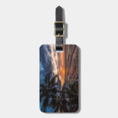 Étiquette À Bagage Un beau coucher de soleil (Devant Vertical)