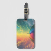 Étiquette À Bagage Un beau rêve (Devant Vertical)