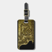 ÉTIQUETTE À BAGAGE UN DIEU INDOU GANESH (Devant Vertical)