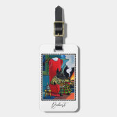 Étiquette À Bagage 'Un dram de brebis' Scottish Terrier Dog Custom (Devant Vertical)