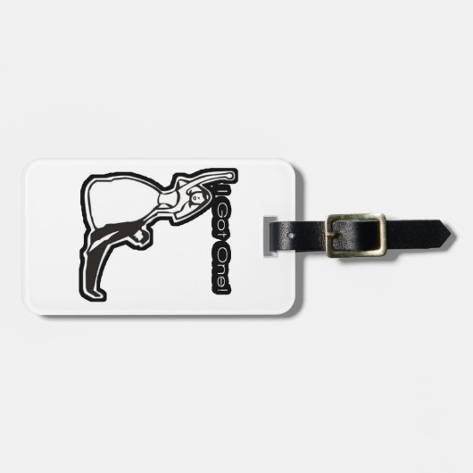 Étiquette À Bagage Un mariage drôle, j'en ai un (Devant horizontal)