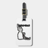 Étiquette À Bagage Un mariage drôle, j'en ai un (Devant Vertical)