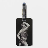 Étiquette À Bagage Un nouvel article de StrongMen Eugen Sandow Bodybu (Dos Vertical)