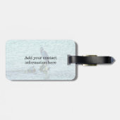 Étiquette À Bagage Un penseur (Dos horizontal)