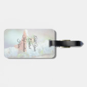 Étiquette À Bagage Un Petit Dragon Dort (Dos horizontal)