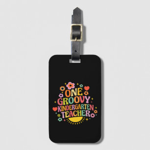 Étiquette À Bagage Un professeur d'école maternelle super cool