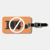 Étiquette À Bagage Un Stand De Nuit (Devant horizontal)