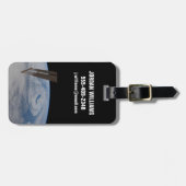 Étiquette À Bagage Un Système De Faible Pression Mi-Atlantique. (Devant horizontal)