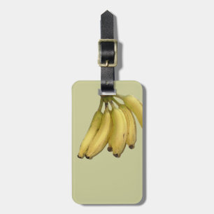 Étiquette À Bagage un tas de bananes