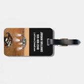 Étiquette À Bagage Un Véhicule Ascent Quittant Mars. (Dos horizontal)