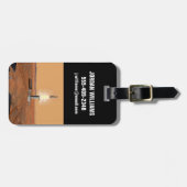 Étiquette À Bagage Un Véhicule Ascent Quittant Mars. 2 (Devant horizontal)