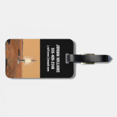 Étiquette À Bagage Un Véhicule Ascent Quittant Mars. 2 (Dos horizontal)