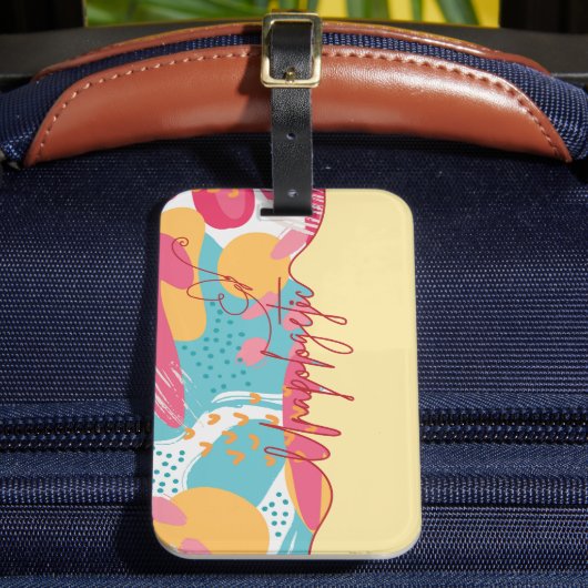 Étiquette À Bagage Unapologetic Bold Feminine Statement (Insitu Rectoal 2)