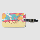 Étiquette À Bagage Unapologetic Bold Feminine Statement (Devant Horizontal)