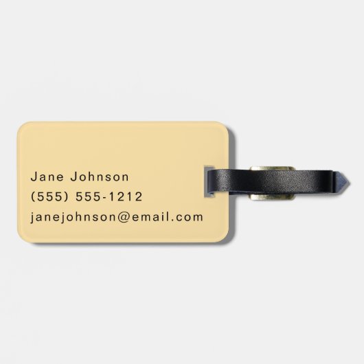 Étiquette À Bagage Undine Falls Lava Creek Parc national Yellowstone (Dos horizontal)