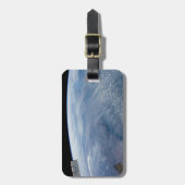 Étiquette À Bagage Une Bombe De Fumée Sur L'Afrique Tropicale Du Sud. (Devant Vertical)