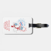Étiquette À Bagage Une chose deux C'est une chose d'été (Dos horizontal)