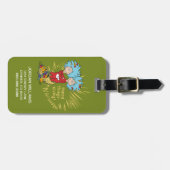 Étiquette À Bagage Une Chose Deux Joyeuses Choses Qui Donnent ! (Devant horizontal)