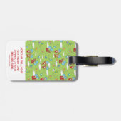 Étiquette À Bagage Une chose deux Motif de cerfs-volants (Dos horizontal)