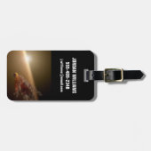 Étiquette À Bagage Une Énorme Éruption Autour De L'Étoile Ngc 2547-Id (Devant horizontal)