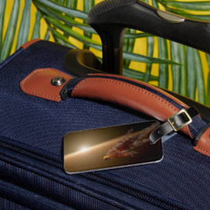 Étiquette À Bagage Une Énorme Éruption Autour De L'Étoile Ngc 2547-Id