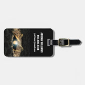 Étiquette À Bagage Une Étoile Entourée D'Un Disque Protoplanétaire (Devant horizontal)