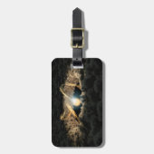 Étiquette À Bagage Une Étoile Entourée D'Un Disque Protoplanétaire (Devant Vertical)