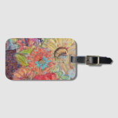 Étiquette À Bagage Une grande vie par Lydia's Art Sangria (Devant Horizontal)