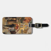 Étiquette À Bagage Une soirée à Paris (Devant horizontal)