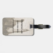 Étiquette À Bagage Une volée de voler d'oiseaux (Dos horizontal)