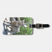 Étiquette À Bagage Unicorne ou âne ? Palanga, LITUANIE - (Devant horizontal)