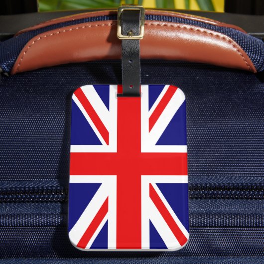 Étiquette À Bagage UNION JACK - LE DRAPEAU BRITANNIQUE Londres (Insitu Rectoal 2)
